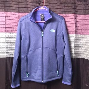 North face zip up jacket